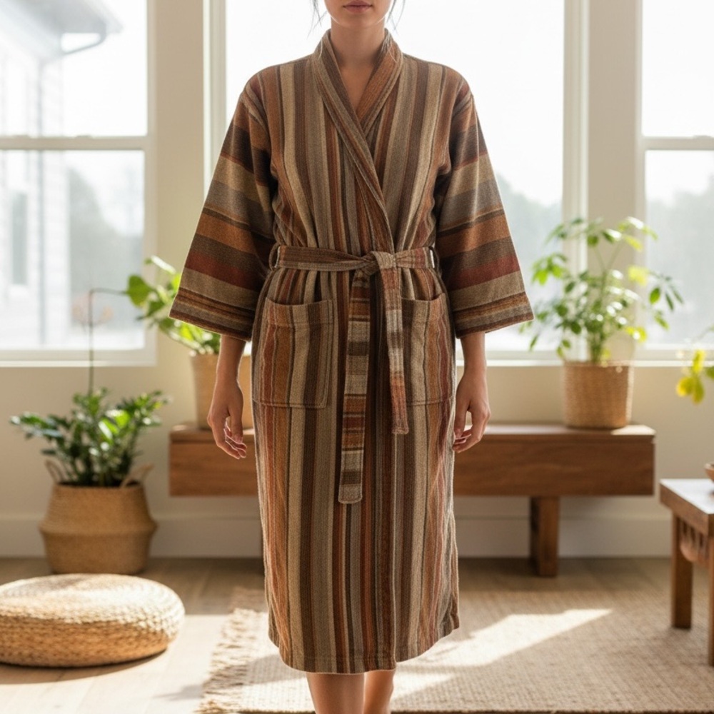 Missoni Striped Bathrobe, XL